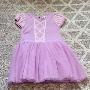 2 for $75 - baby GAP Disney Girls 4 Purple Knit Rapunzle Dress with Tulle Skirt